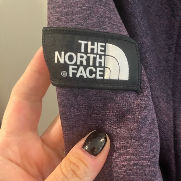 The North Face Grey, Purple and Yellow zip up Jacket - Picture 4 of 7